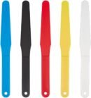 5PCS Screen Printing Spatula 1.2” Width Plastic Spatulas Ink Scoop Screen Printing Shovel Silk Screen Printing Shovel Goop Scoop Ink Spatula 5 Colors for Silk Printing