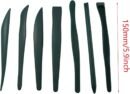 Clay Modeling Tools 1Set Plastic Clay Sculpture Knife Wax Carving Pottery Sharpen Modeling Tools