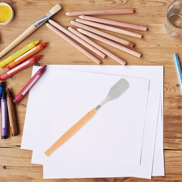 48Pcs Palette Knife Set Stainless Steel Paint Spatula Pallet Knives Cake Decorating for Color Mixing, Oil, Canvas, Acrylic Painting